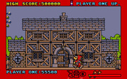 Black Lamp for Amiga - Outside yet another building...
