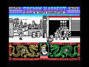 Freddy Hardest in South Manhattan for MSX - Starting the second level.