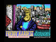 Freddy Hardest in South Manhattan for MSX - Loading screen.