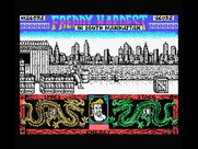 Freddy Hardest in South Manhattan for MSX - Game start.