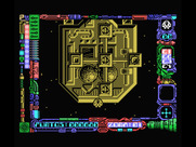 Star Dust for MSX - Game start.