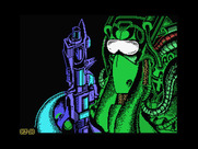Star Dust for MSX - Loading screen.