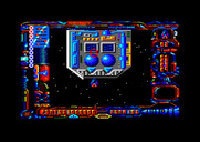 Star Dust for Amstrad CPC - Game start.