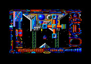 Star Dust for Amstrad CPC - You'll fly over varied, colorful landscapes.
