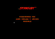 Star Dust for Amstrad CPC - One of several credits screens.