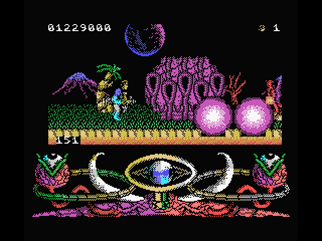 A.M.C.: Astro Marine Corps MSX Screenshot: Blowing up some opponents!