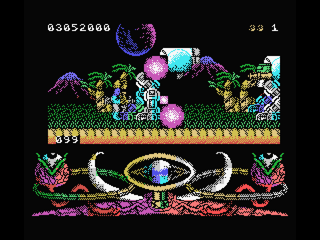 A.M.C.: Astro Marine Corps MSX Screenshot: More of these large things approach...