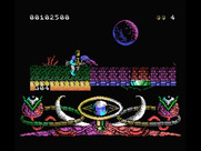 A.M.C.: Astro Marine Corps for MSX - Be careful, some parts of this platform collapse!