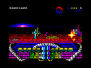 A.M.C.: Astro Marine Corps for ZX Spectrum - New aliens appear making this level even tougher.