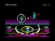A.M.C.: Astro Marine Corps for ZX Spectrum - I have a temporary shield to reduce damage...