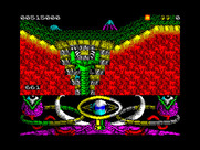 A.M.C.: Astro Marine Corps for ZX Spectrum - Another alien! Be careful getting past this point, or you'll be dinner...