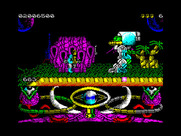 A.M.C.: Astro Marine Corps for ZX Spectrum - A series of large robotic creatures appears!