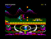 A.M.C.: Astro Marine Corps for ZX Spectrum - A deadly blob approaches.
