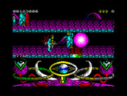A.M.C.: Astro Marine Corps for ZX Spectrum - Incoming flying aliens!