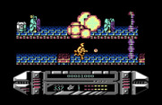 A.M.C.: Astro Marine Corps for Commodore 64 - One enemy down, more to go!