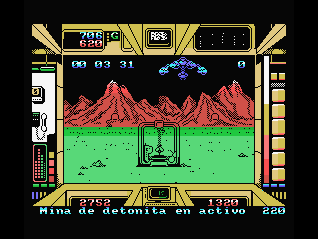 Terrorpods MSX Screenshot: What device have I found here?