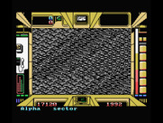 Terrorpods for MSX - The screen becomes staticy...