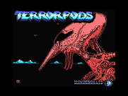 Terrorpods for MSX - Loading screen.