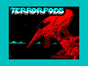 Terrorpods for ZX Spectrum - Loading screen.