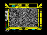 Terrorpods for ZX Spectrum - The screen turns to static...