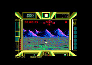 Terrorpods for Amstrad CPC - Game start.