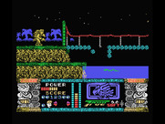 Jungle Warrior for MSX - A bridge to cross...
