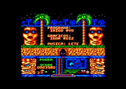 Jungle Warrior for Amstrad CPC - Credits screen.