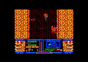 Jungle Warrior for Amstrad CPC - Falling down...