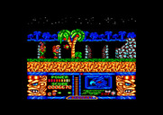 Jungle Warrior for Amstrad CPC - Watch out for people sneaking up from behind!