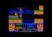 Jungle Warrior for Amstrad CPC - A temple entrance...but how do I get there?