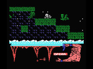 Ulises for MSX - Shoot quick, enemies appear from both sides!