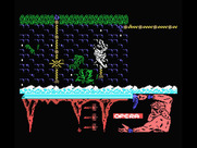 Ulises for MSX - Climbing more ropes...