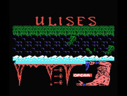 Ulises for MSX - Title screen.
