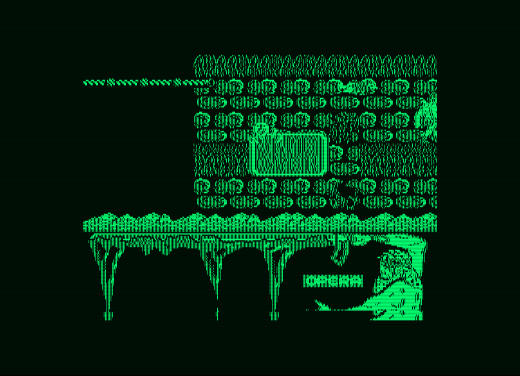 Ulises Amstrad PCW Screenshot: Game over.