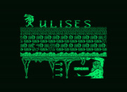 Ulises for Amstrad PCW - Title screen.