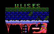 Ulises for IBM PC/Compatibles - Title screen.
