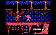 Ulises for IBM PC/Compatibles - Attacking an opponent.