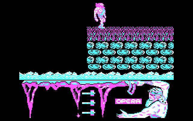 Ulises IBM PC/Compatibles Screenshot: Game start.