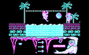 Ulises for IBM PC/Compatibles - Climbing a rope to rescue someone...