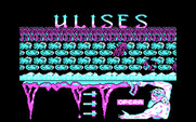 Ulises for IBM PC/Compatibles - Title screen.