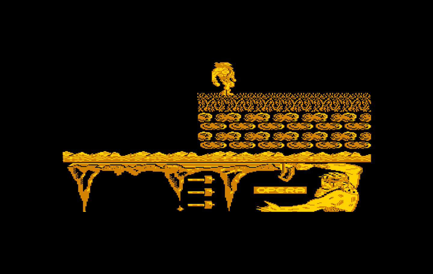 Ulises IBM PC/Compatibles Screenshot: Game start.