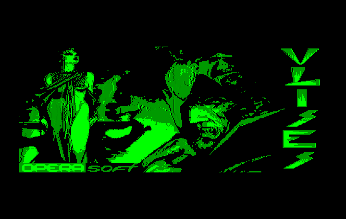 Ulises IBM PC/Compatibles Screenshot: Loading screen.