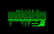 Ulises for IBM PC/Compatibles - Title screen.