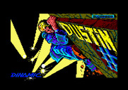 Dustin for Amstrad CPC - Loading screen.