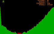 Rocket Lander for IBM PC/Compatibles - Game start.