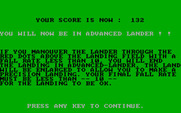 Rocket Lander for IBM PC/Compatibles - Are you ready for advanced lander?