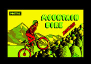 Mountain Bike Racer for Amstrad CPC - Loading screen.