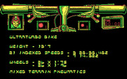 Mountain Bike Racer for IBM PC/Compatibles - Equipment information.