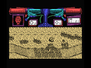 Mountain Bike Racer for MSX - Carrying my bike across this rough terrain.