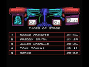 Mountain Bike Racer for MSX - Here's the race results...